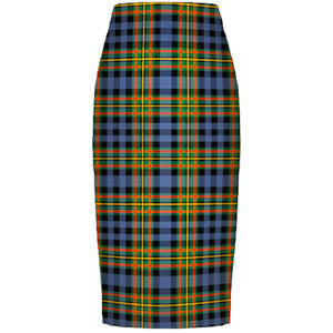 Skirt, Ladies Pencil Style, MacLellan Tartan